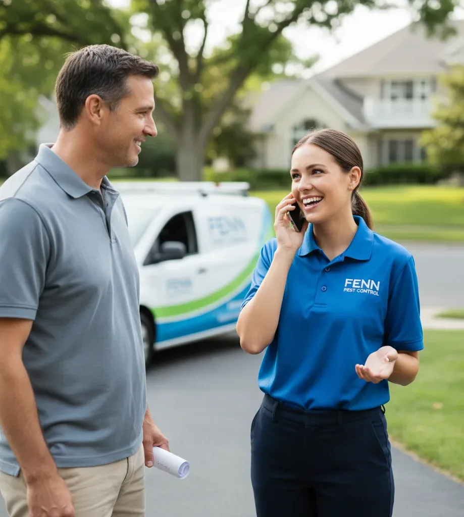 Fenn Pest Control customer support in Hebron
